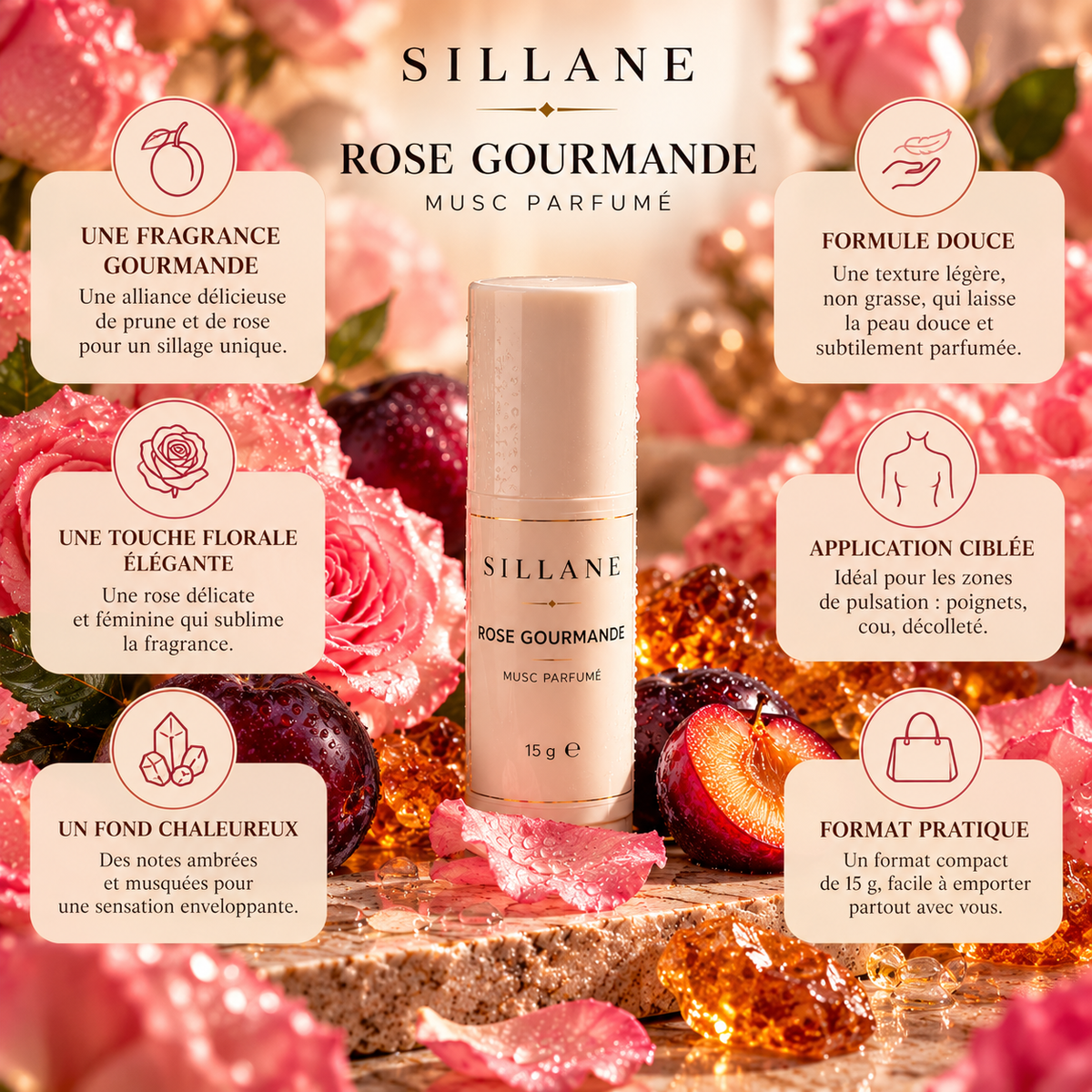 ROSE GOURMANDE